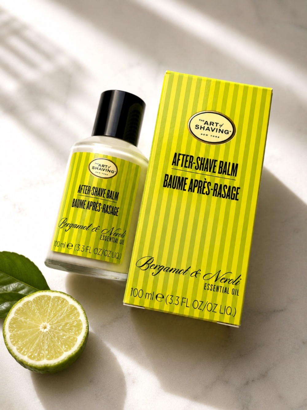 The Art of Shaving Bergamot Neroli After Shave Balm 3.3oz 100ml NIB